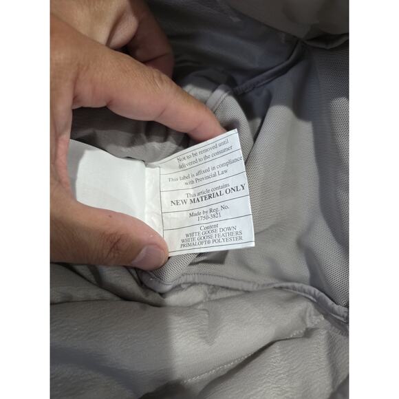 New with tags! Lululemon Gray puffer down vest women’s size 2 - Picture 6 of 8